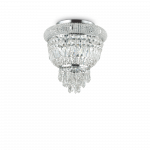 Lubinis &scaron;viestuvas Ideal Lux Ceiling lamp with 3 lights DUBAI, E14, baltas
