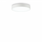 Lubinis &scaron;viestuvas Ideal Lux 25W ceiling lamp with 1 light HALO, 4000K, transparent