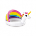 Intex Baby Pool Unicorn Baltas / Spalvotas, Amžius 1-3, 127 x 102 x 69 cm