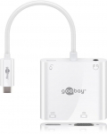 Goobay | USB-C kelių prievadų adapteris HDMI + VGA + PD 100 W | 52418