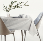 AmeliaHome Staltiesė 140&times;500 cm kreminės spalvos AH VESTA HMD