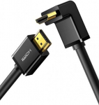 UGREEN HD103 kabelis HDMI - HDMI kampinis, 4K, 2 m (juodas)