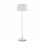 Ideal Lux Floor lamp with 1 light LONDON, E27, baltas