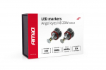 Led markeris ring markeris bmw e92 x5 x6 x1 h8 20w auksinis amio-01543
