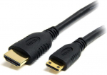 Kabelis StarTech HDMI mini - HDMI 0,5m juoda (HDACMB50CM)