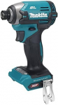 Makita TD003GZ Smūginis suktuvas XGT, 1/4", 210Nm, be&scaron;epetėlinis variklis, "Z" versija - komplektuojamas be akumuliatoriaus ir kroviklio
