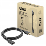 &bdquo;Club 3D Ultra High Speed&ldquo; HDMI prailginimo kabelis, 4K120Hz/8K60Hz, 48Gbps &ndash; 1m