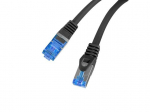 Lanberg Patch Cord katė. 6 FTP | PCF6A-10CC-0025-BK | S/FTP | S/FTP ekranavimo tipas &ndash; Aliuminio pynė ant vielos ir kiekviena pora papildomai folija. Danga pagaminta i&scaron; mažai dūmų ir behalogeninių medžiagų (LSZH). Atitiktį kategorijai patvirtino Fluk ...