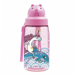 Įvairių spalvų vaiki&scaron;ka gertuvė Laken TRITAN Bottle 0,45 L. OBY Cap - Rožinė