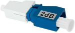 Qoltec &scaron;viesolaidinis atenuatorius LC/UPC (F) - LC/UPC (M) | Vienmodis | 2dB