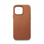 Troubadour Goods Limited Mujjo Full Odinis dėklas - etui sk&oacute;rzane do iPhone 14 Pro Max kompatybilne su MagSafe (tan)