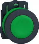 Schneider Electric Harmony XB5 plok&scaron;čias plastikinis mygtukas. žalias fi30 automatinis grąžinimas nepažymėtas 1Z XB5FA31
