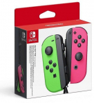 Nintendo Joy-Con Pair -peliohjainpari, neonvihre&auml; ja neonpinkki, Switch