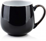 Affek Design CAL Juodas Puodelis 390ml 12x8xh9cm