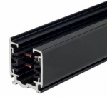 Solar Plus 2m ilgio 4 &scaron;erdžių, 3 fazių pavir&scaron;inio montavimo bėgelis XTSC6200-2, juodas