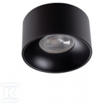 &Scaron;viestuvas lubų Kanlux Mini Riti, 10W, GU10, juodas
