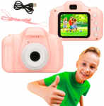 Extralink kids camera h20 pink
