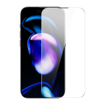 Baseus rinkinys 2x Apsauginis stiklas Apple iPhone 14 Pro viso ekrano su 0,3 mm garsiakalbio dangteliu + montavimo rėmeliu