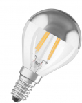 LED lempa Osram Filam, MIRROR, P45, 4W, E14, 2700K, 350lm