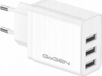 GoGEN Įkroviklis Tinklo įkroviklis 3x USB 15.5W 3.1A &ndash; ACH301W