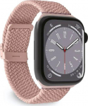 Puro ''LOOP'' Elasticized Nylon apyrankė Apple Watch 38-40-41mm rožinės spalvos