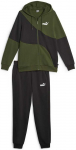 Puma Sportinis Kostiumas Vyrams Power Cat Juodas Žalias 675972 31