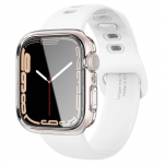 Dėklas Apple Watch 7/8/9 (41mm) Spigen Ultra Hybrid Crystal Clear