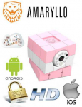 Kamera AMARYLLO iBabi Plus rožinė