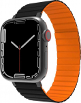 Jcpal JCPal FlexForm juosta Apple Watch Band Juodas / Oranžinis (38 / 40 / 41mm)