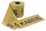 None Juosta signalinė &bdquo;Kabelis&ldquo;, 100 m