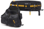 Diržas su įrankių dėklu Toughbuilt TB-CT-102-3P Juoda 3 dalių