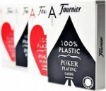 Fournier 2800 pokerio kortos (Mėlynos/Raudonos)