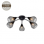 Lubinis &scaron;viestuvas Lampa pārvietojams Domoletti Bistro MX51166-5, E14, 5 x 3 W
