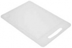 Multi Pjaustymo lentelė 36x25x0,8 cm su grioveliais sultims, PE plastikas, balta, 10 vnt./dėžutėje