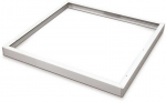 LED panelės rėmelis CLICK, baltas, 60x60cm, 73mm auk&scaron;čio