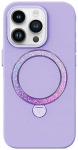 Telefono dėklas Joyroom Dancing Circle PN-15L2 Iphone 15 Pro (violetinė) be pakuotės