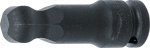 Bgs Technic Smūginis antgalis | 12,5 mm (1/2") | hex &scaron;e&scaron;iakampis 19 mm | &scaron;arnyrinis (5488-19)