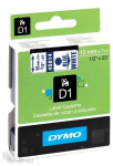 Juostelė DYMO D1 12mm x 7m, vinilinė, mėlyna ant balto / S0720540 45014