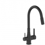 Invena Plautuvės mai&scaron;ytuvas, BZ-02-F04-V, su vandes filtru, juodas