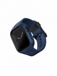 UNIQ apyrankė Monos 2in1 Apple Watch Strap+ Case Series 4/5/6/7/8/9/SE/SE2 44/45mm. mėlynos spalvos