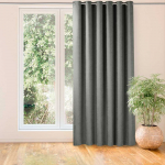 Homede Užuolaidos pilkos 280&times;225 CHENILLE EYELETS S