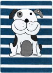 Dywan TINIES PUPPY spalva mėlyna 160x220 Hakano