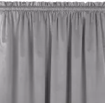 Homede Užuolaida 200&times;300 cm aksominė pilka VILA VELVET CURT HOM