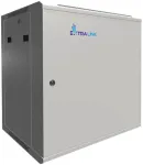 Extralink 12U 600x450 ASP pilka | Rack spintelė | montuojama ant sienos, tvirtos skardos durys
