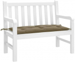 Sodo suoliuko pagalvėlė, taupe mi&scaron;inys, 100x50x7cm, audinys