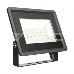 V-tac 30W LED prožektorius, juodu korpusu, 6500K