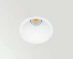 7W LED įleidžiamas &scaron;viestuvas SWAP S, apvalus, 3000K (&scaron;iltai balta), baltas