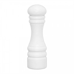 Medinis pipirų ir druskos malūnas 17 cm Chess Pro baltas AMBITION
