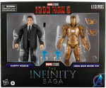 Hasbro Marvel The Infinity Saga Iron Man 3 Happy Hogan and Iron Man Mark XXI set 2 figures 15cm