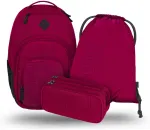 Baagl ergonomi&scaron;kas 3 dalių mokyklinės kuprinės rinkinys Coolmate su termo skyriumi, 35 l